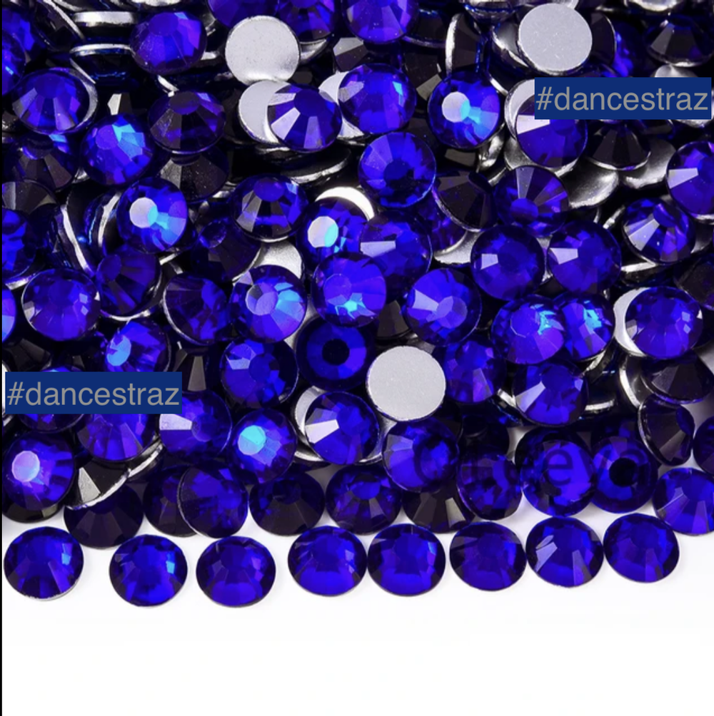 Стразы клеевые, Cobalt, P283, SS16, 1440, (F2)
