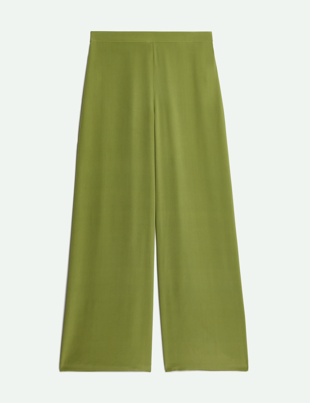 Широкие брюки из чистого шелка - Marks & Spencer