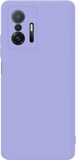 Мягкий Soft Touch чехол из силикона для XIAOMI 11T PRO / 11T с бархатной подкладкой