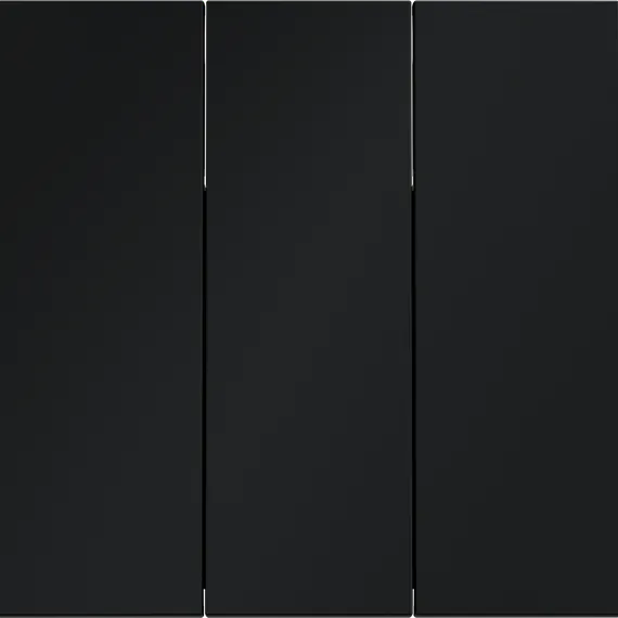 Клавиши для выключателя/переключателя трехклавишного Voltum S70 Графит VLS000507