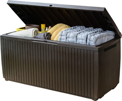 Пластиковый сундук Keter Springwood 305 л brown