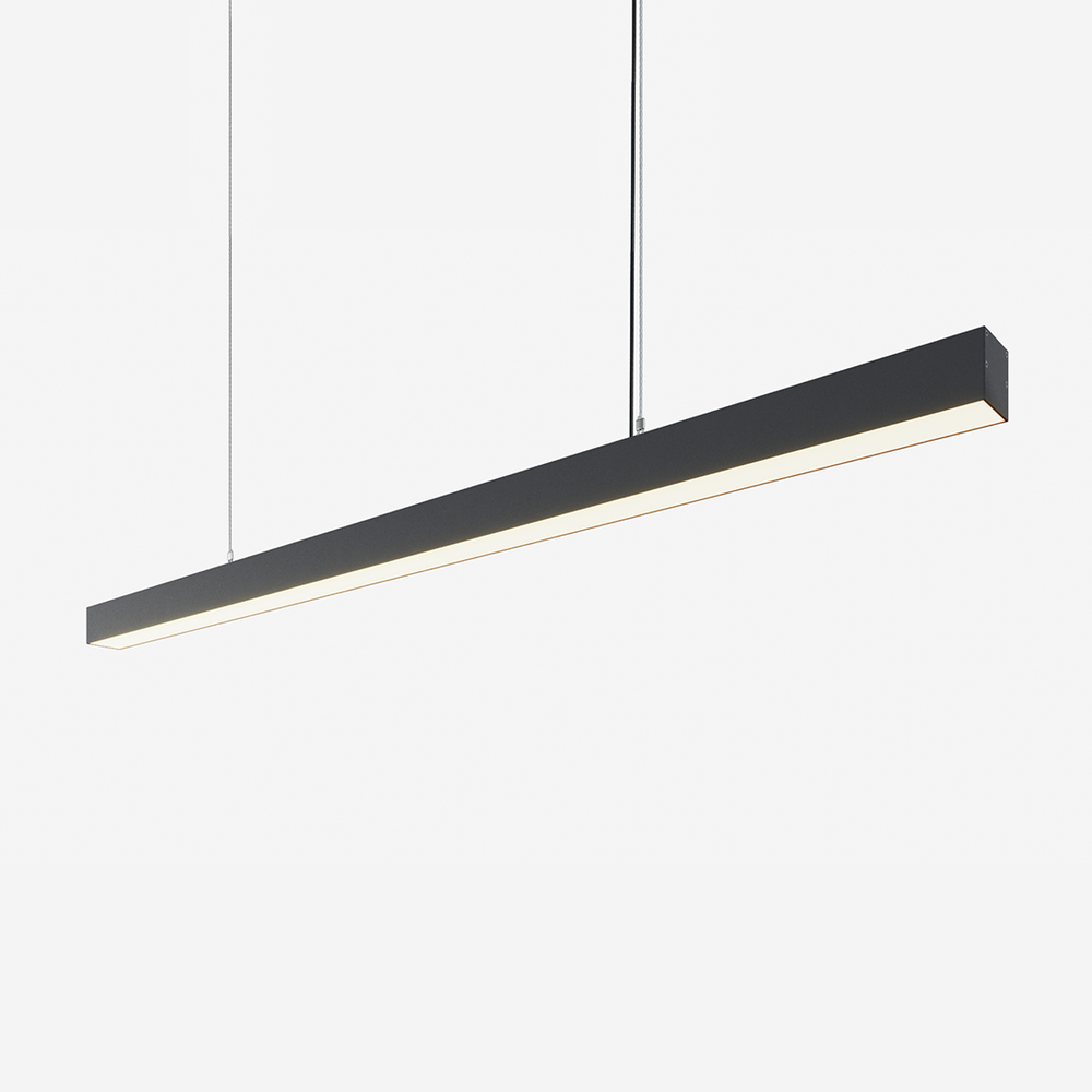 Светильник светодиодный подвесной на тросах, линейный профильный AltoLight LINE-1500 2825