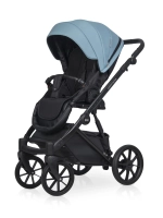 Коляска 2 в 1 Riko Basic Montana Ecco цвет 16 Blue (голубой)