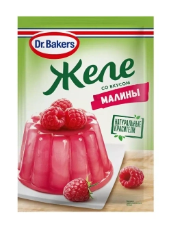 Желе со вкусом малины, клубники и йогурта 6 шт
