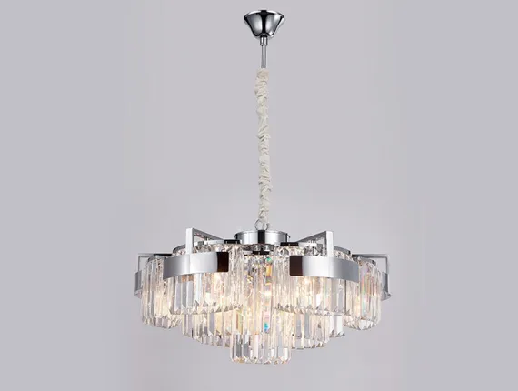 Подвесная люстра 4350 4356+3/C chrome Newport