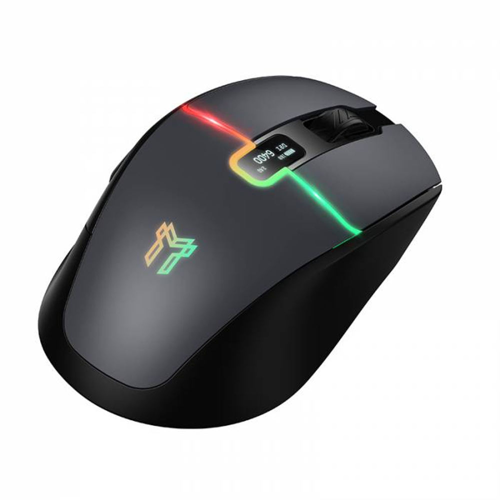 Беспроводная игровая мышь Hoco GM651 проводное+2.4G+Bluetooth 5.4 (black)
