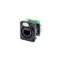 NEUTRIK NE8FDP-B - панельный двухсторонний разъем RJ45 , цвет чёрный