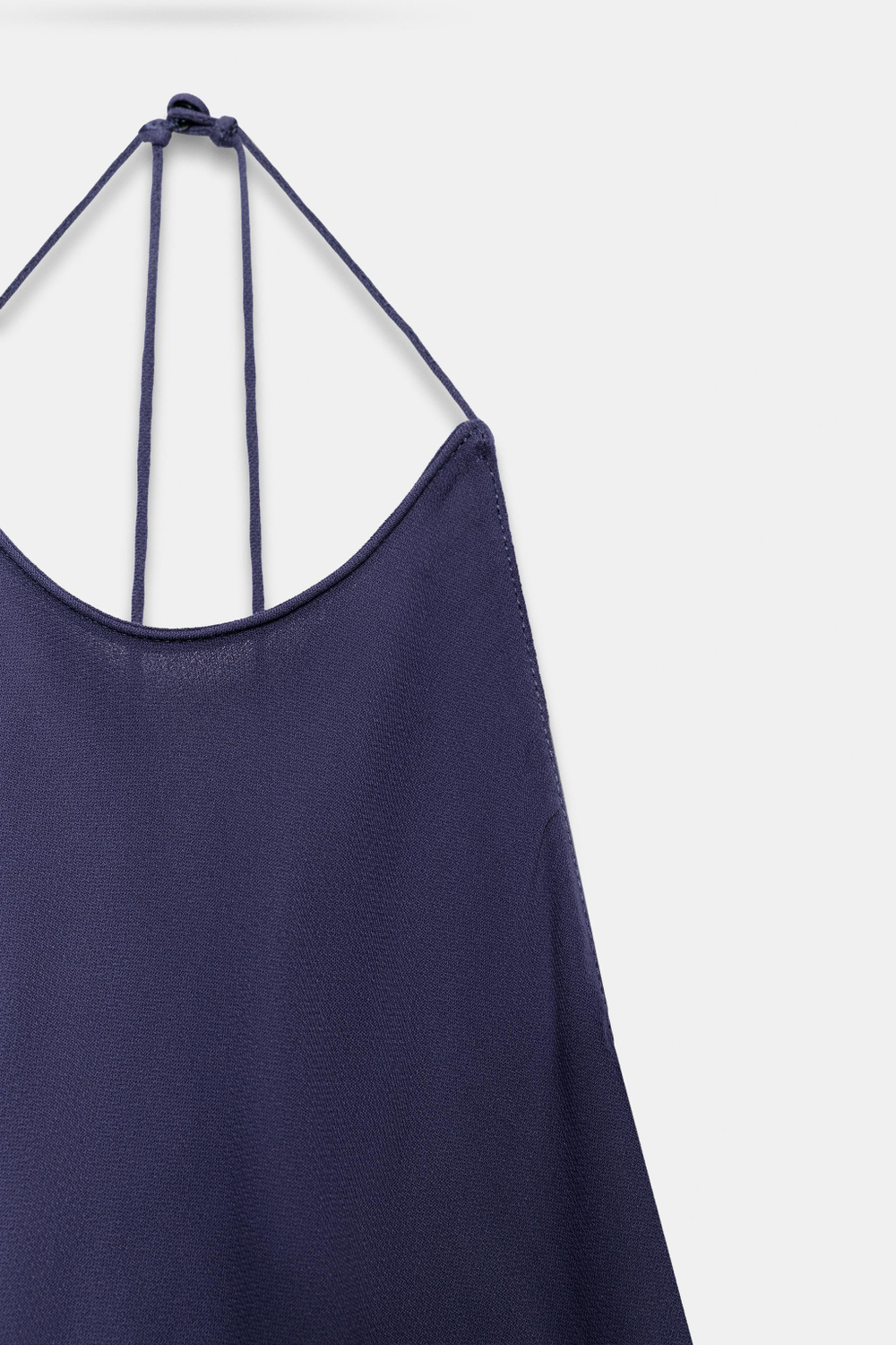 ПЛАТЬЕ ZW COLLECTION С ГОРЛОВИНОЙ ХАЛТЕР — ZARA