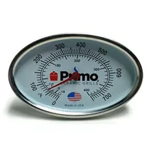 Термометр для купола керамического гриля Primo Oval Junior 200, Round