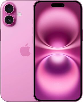 Смартфон Apple iPhone 16 Plus 512 ГБ Розовый (nano SIM+eSIM)