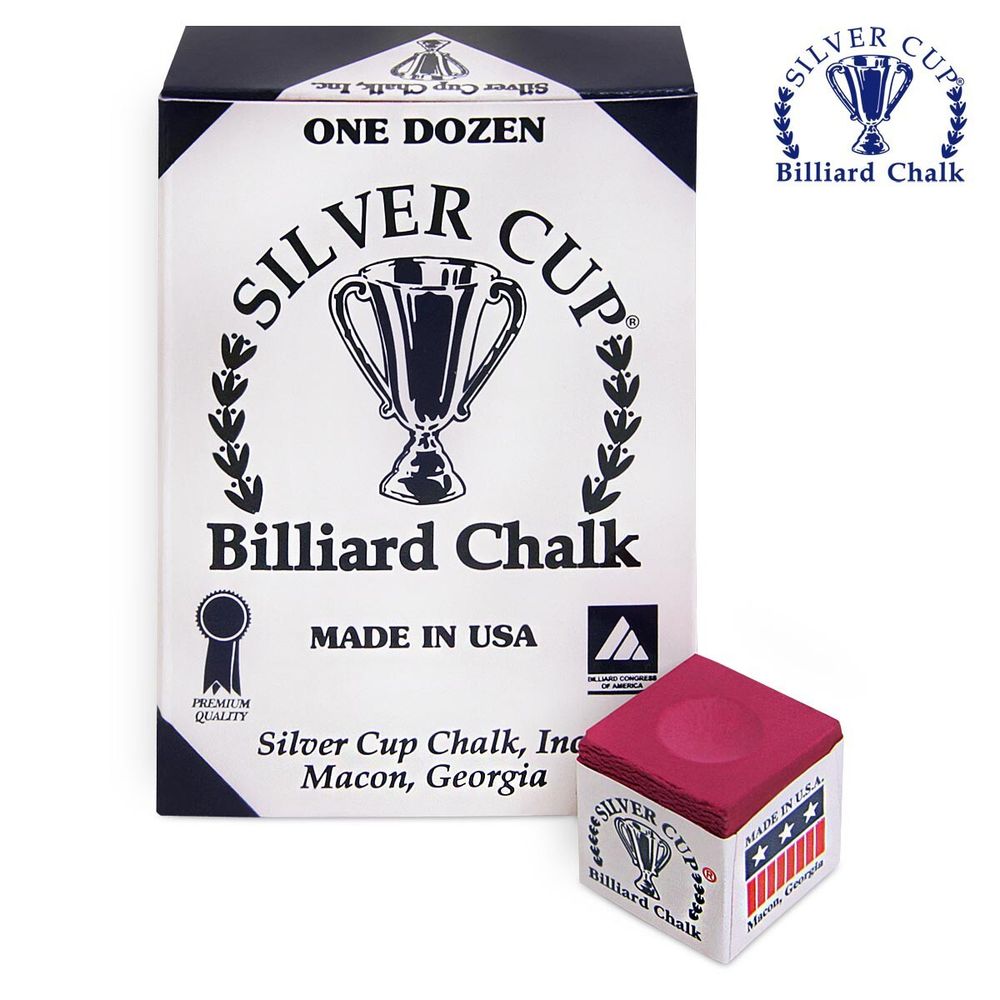 Мел Silver Cup Red 12шт.
