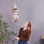 Фигура 30'' HB Котенок в колпаке ВЗ