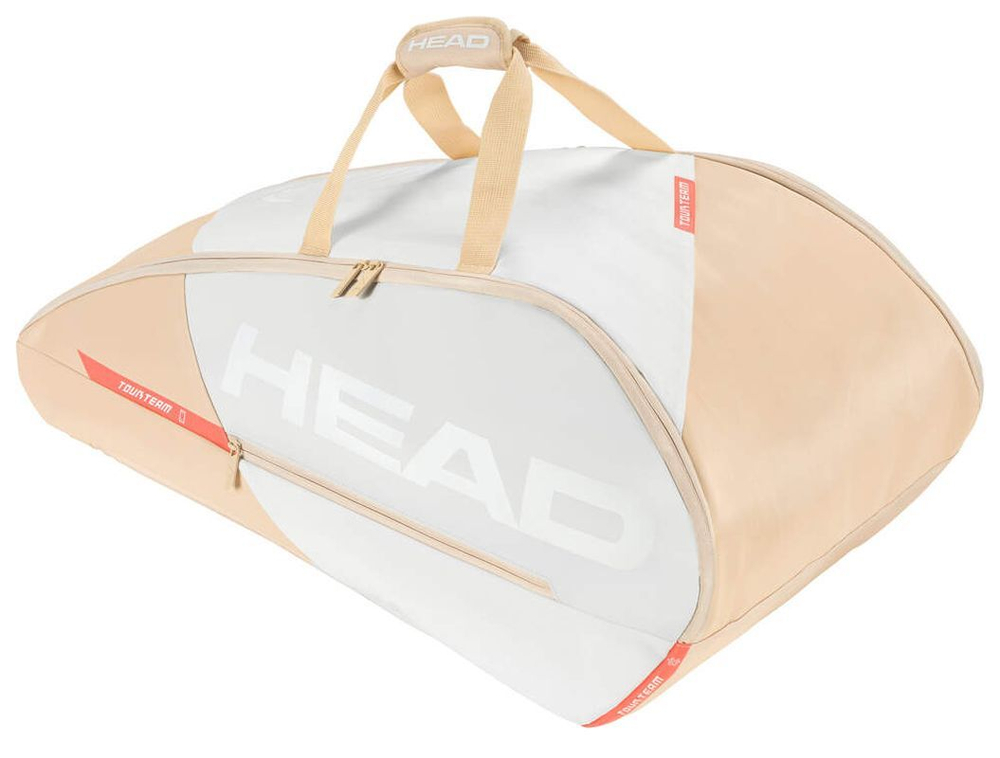 Сумка теннисная Head Tour Racquet Bag L - champagne/corduroy white