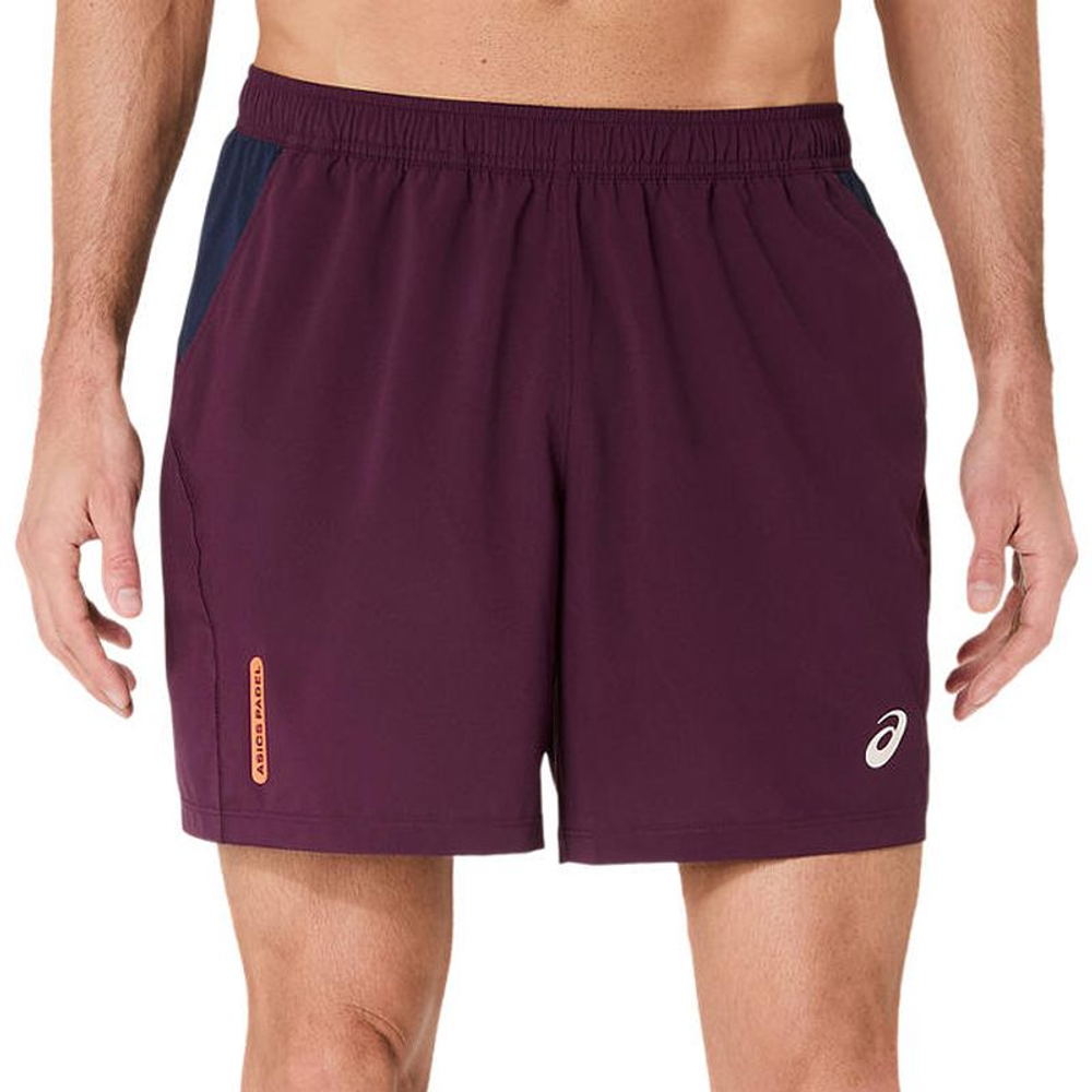 Мужские теннисные шорты Asics Padel Court 7in Short - dark aubergine