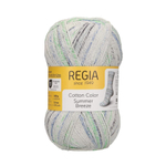 Пряжа Regia Cotton Color (02478/Песчаная прогулка), 72% хлопок, 18% полиамид, 10% полиэстер, 100г/420м