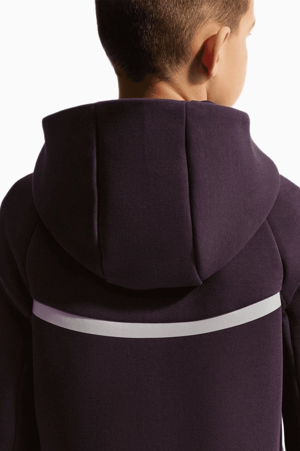 Кофта Nike FC Barcelona 26/27 Tech Fleece Windrunner Junior - бордовый