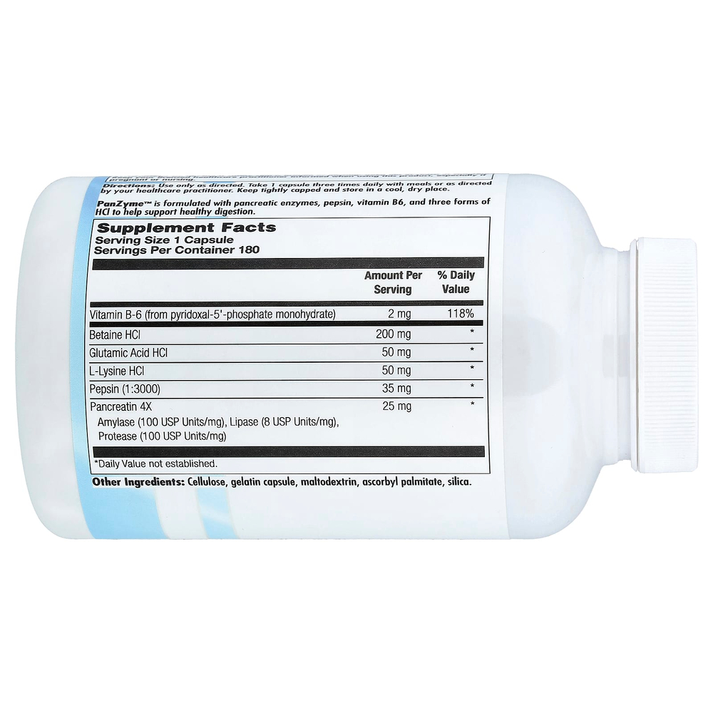 Nutra BioGenesis, PanZyme, 180 капсул