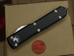 Нож Microtech Ultratech Tanto T/E A+++ - черная рукоять, клинок апокалиптик
