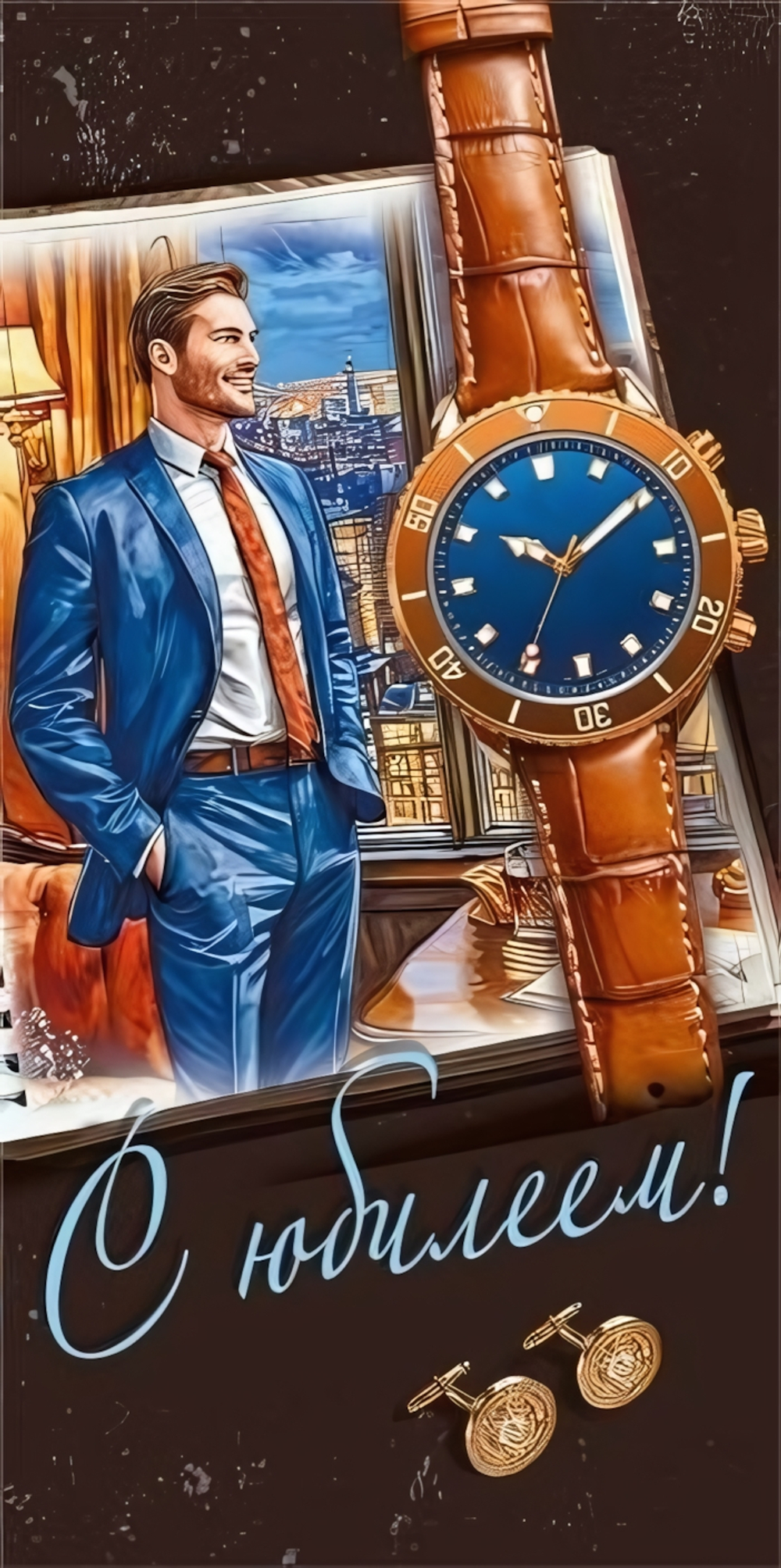 Конверт для денег "С юбилеем!" 7.0000602