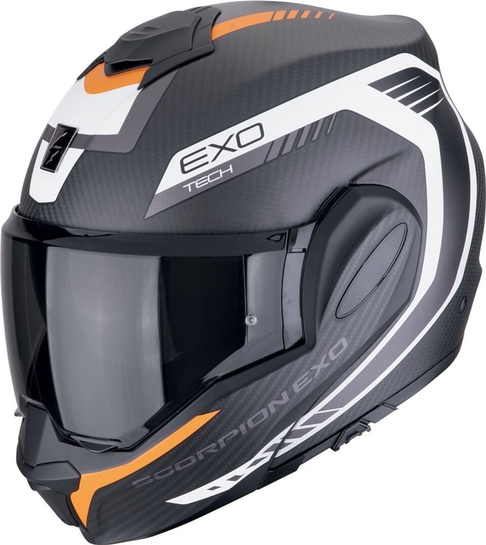 EXO Tech Evo Carbon Cosy / Матовый / Черно-оранжевый