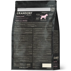 Grandorf Fresh, Fresh Lamb, Puppy All Breeds для щенков (Свежее мясо ягненка с бататом)