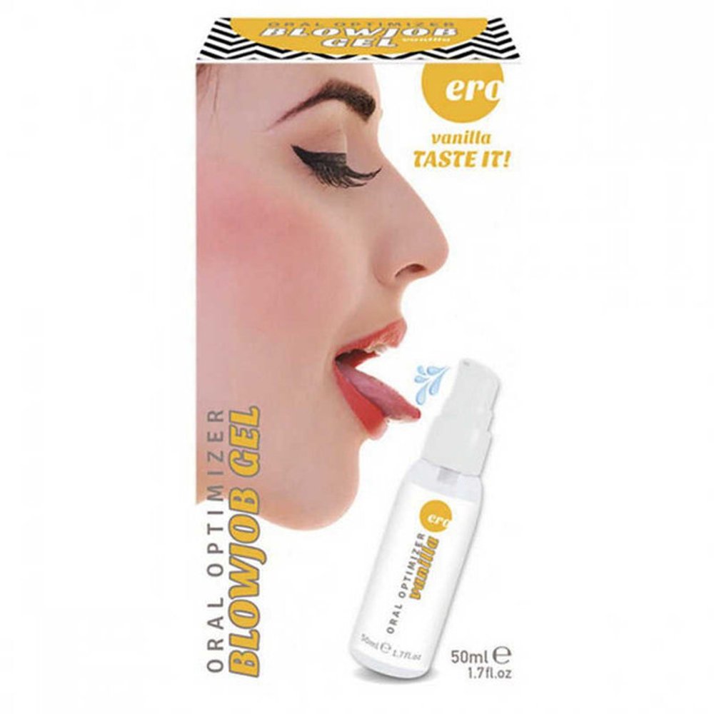 Интимный оральный гель Ero Blowjob gel Ваниль на водной основе 50 мл.