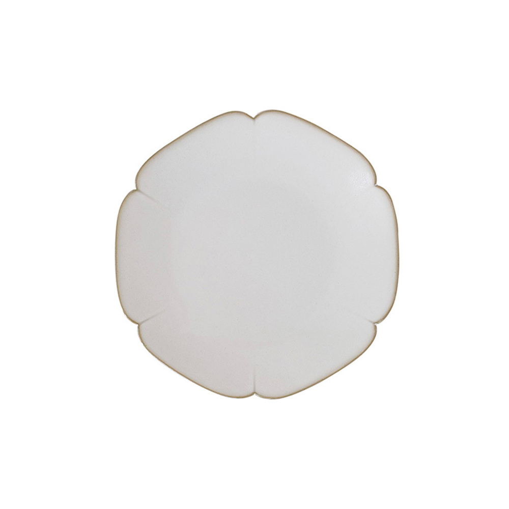 Тарелка 20см Roomers Tableware кремовая