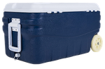 Контейнер изотермический CW Thermobox Family Line 080 80л Синий Белый 77.5х44.5х42см 7.0кг 96ч Аккумулятор нет На колесах 138366 / FL-S081