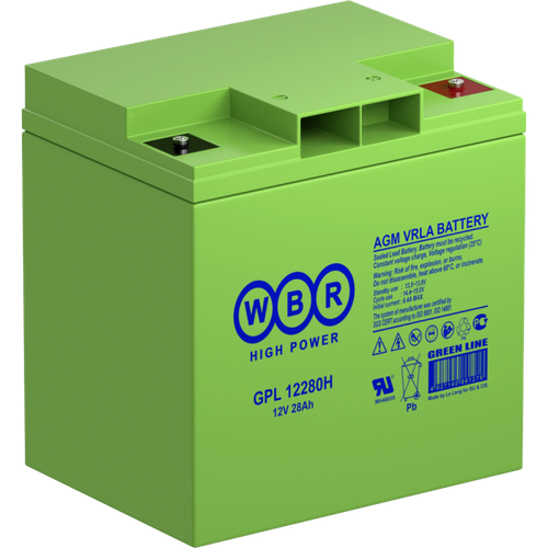 Аккумулятор WBR GPL12280H - AGM ( 12В / 28Ач )