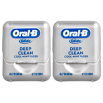 Oral-B, Glide, зубная нить для глубокого очищения, холодная мята, 2 шт. по 40 м (43,7 ярда)