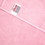 Салфетки VILEDA PROFESSIONAL "МикроТафф Плюс" КОМПЛЕКТ 5 шт., микрофибра, красный, 38х38 см, 174201