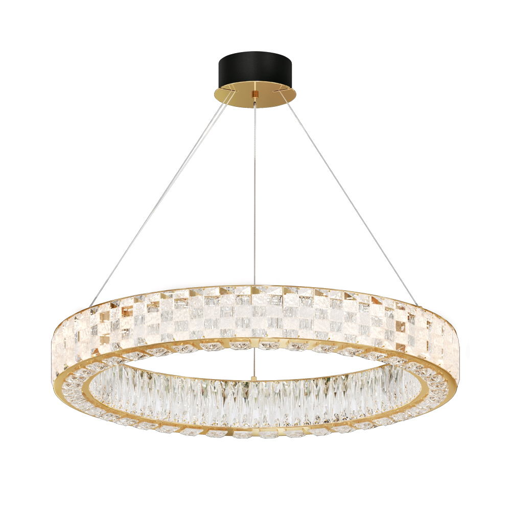 Подвесная светодиодная люстра Maytoni Castello MOD336PL-L170G3K