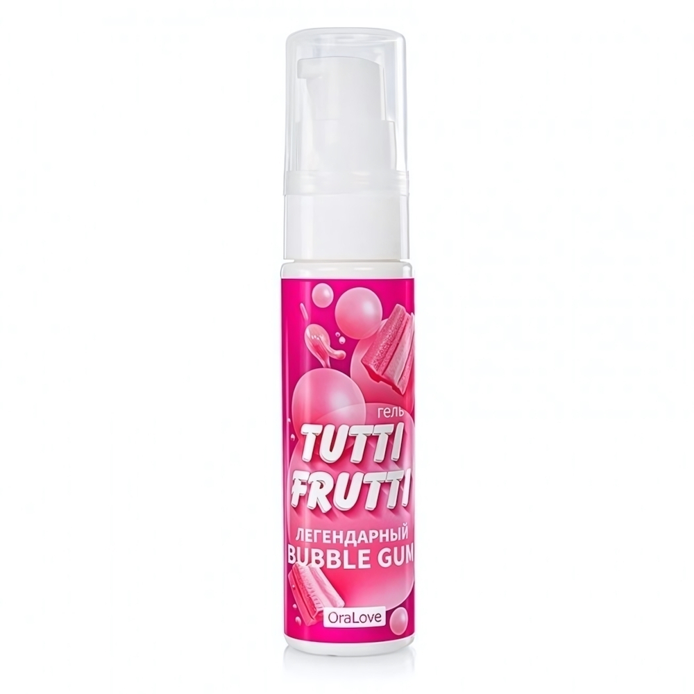 Интимный гель TUTTI-FRUTTI BUBBLE GUM 30 г
