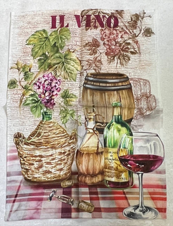 Кухонное полотенце 52х72см Servalli Vino вино
