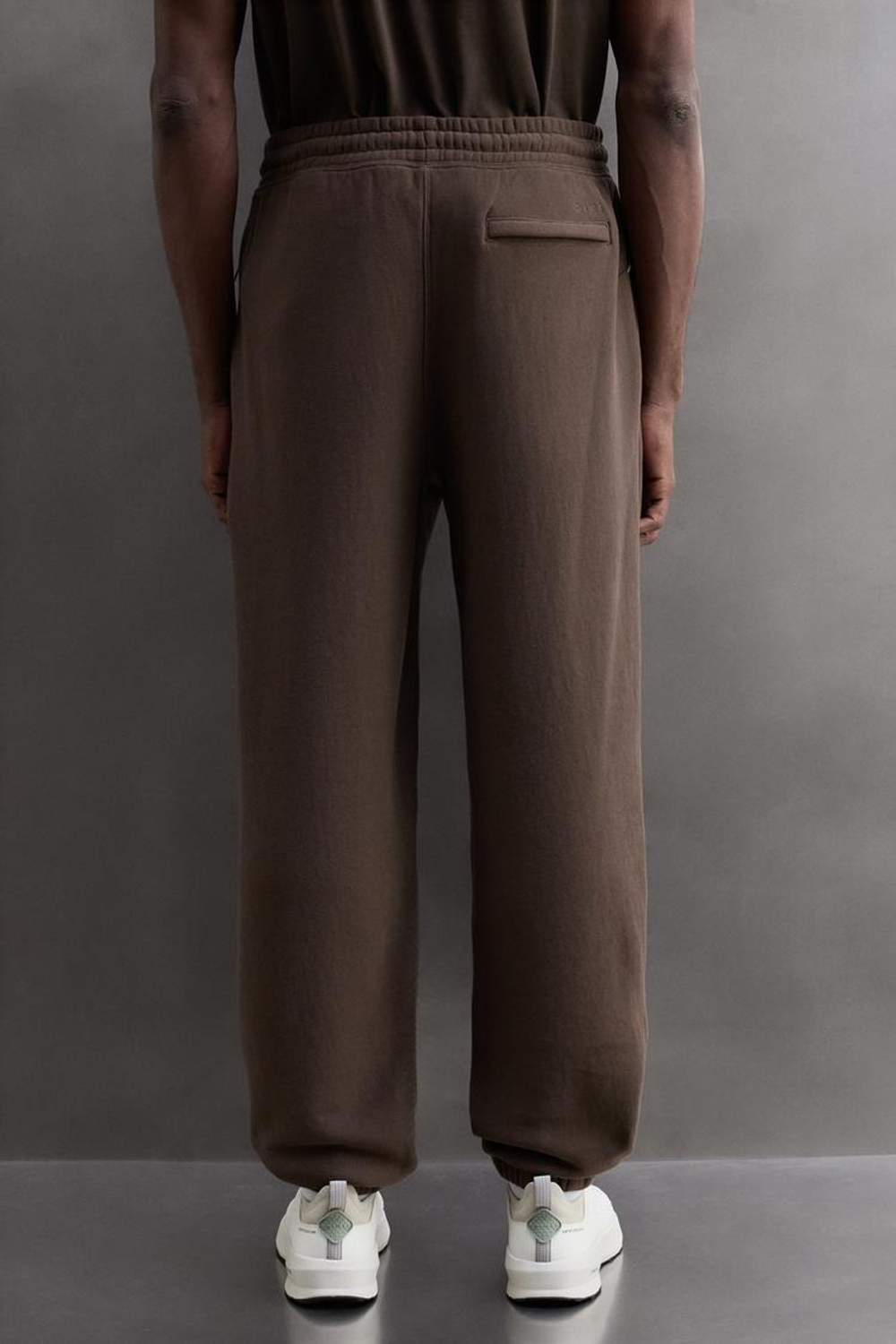 ZARA ДЖОГГЕРЫ RELAXED FIT, КОРИЧНЕВЫЙ