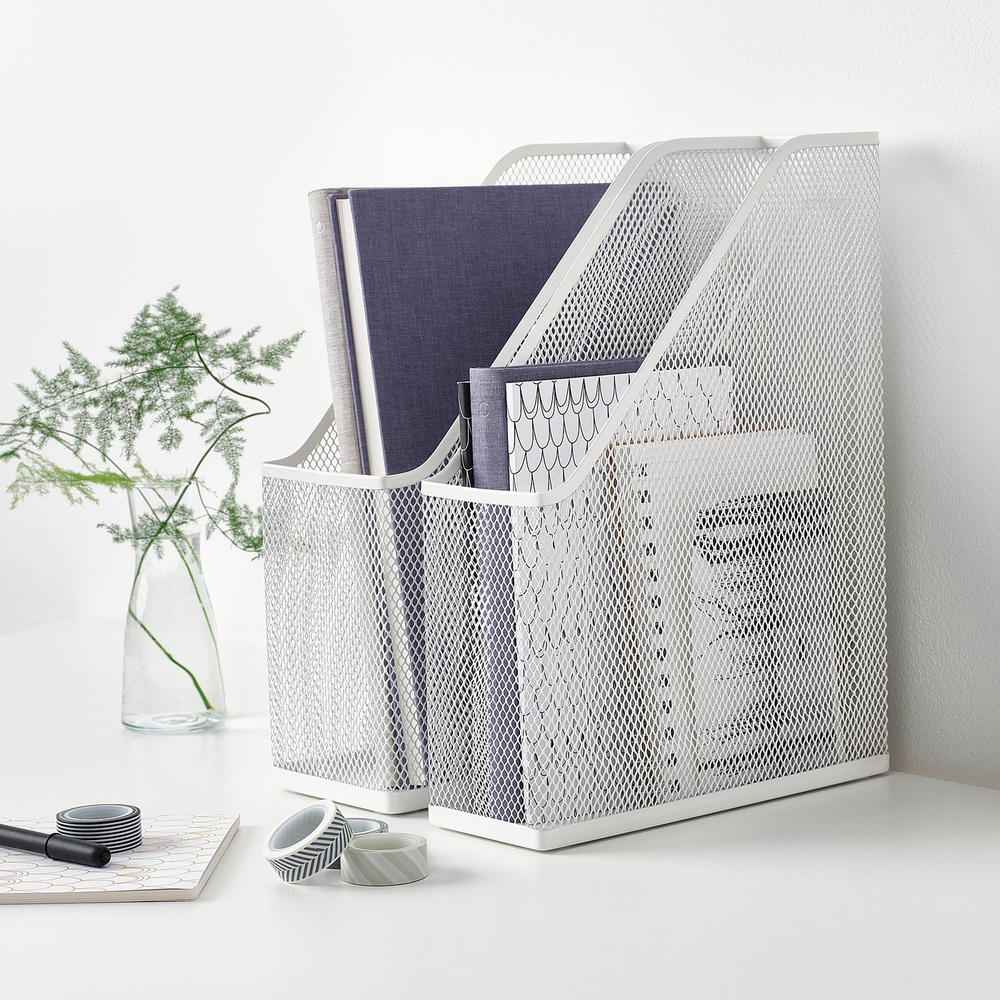 IKEA DRÖNJÖNS  (ИКЕА ДРЁНЙЁНС)  -  Органайзер для документов - белый