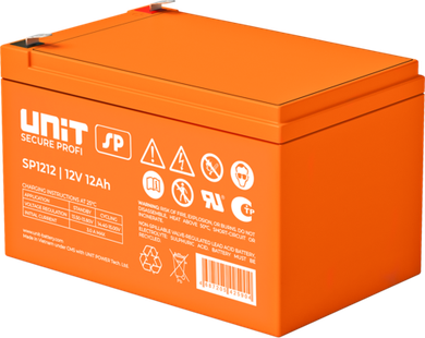 Аккумулятор UNIT SP-1212 - AGM ( 12В / 12Ач )