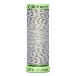 Нитки отделочные Gutermann Top Stitch 30 (30 метров), 5 кат. | 038 св.серый