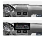 Магнитола для Mercedes-Benz C W204 2007-2011 (взамен перчаточного ящика) - Teyes LUX ONE ROUND монитор 12.3" 2K QLED на Android 10, Быстрая, CarPlay, 4G SIM-слот