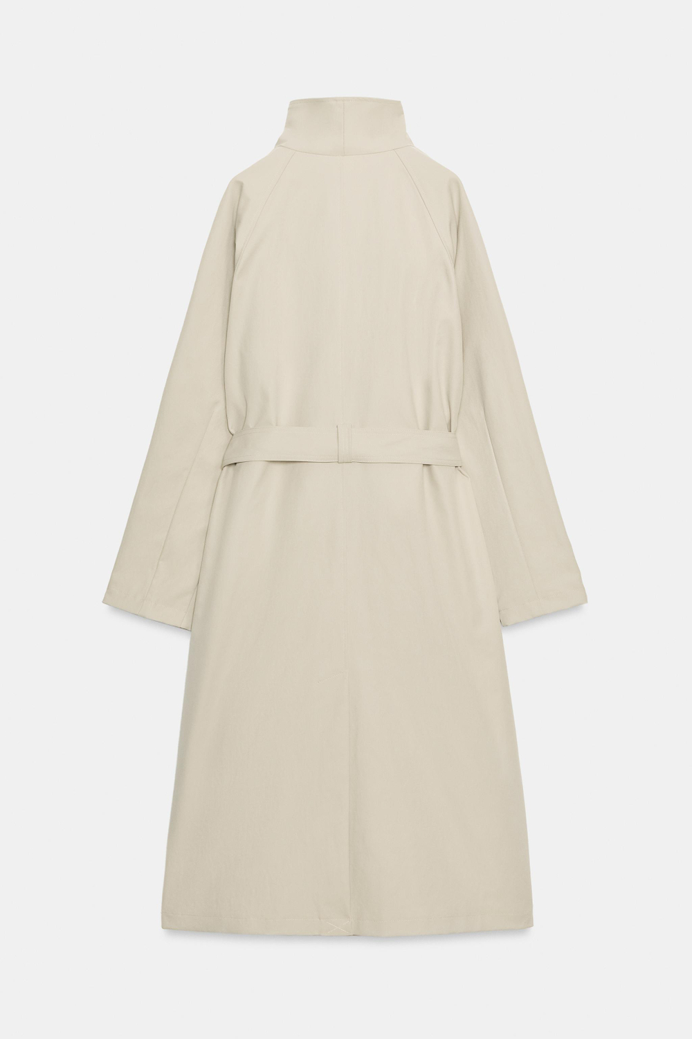 ТРЕНЧ С ПОЯСОМ WATER REPELLENT WIND RESISTANT — ZARA