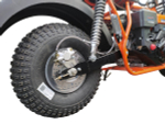Мотоцикл внедорожный СПРИНТ на редукторе, колеса 8” (20х7-8’’), LIFAN KP230ER, фара, электростартер