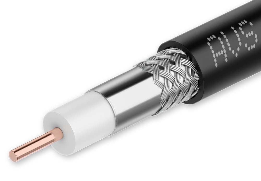 Коаксиальный кабель SAT-703E AVS Electronics outdoor (упк10м.)