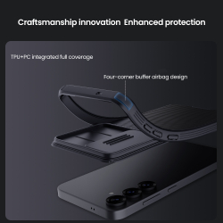 Чехол от Nillkin с встроенным магнитом для смартфона Samsung Galaxy S25+ Плюс, серия CamShield Pro Magnetic Case