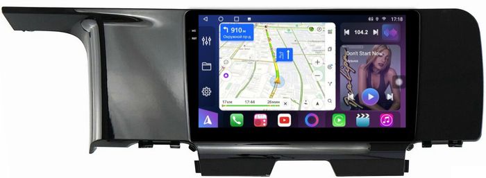 Магнитола для KIA Sorento 4 2020+ - FarCar S400-TS18 монитор 9.5" QLED на Android 14, CarPlay, 4G SIM-слот