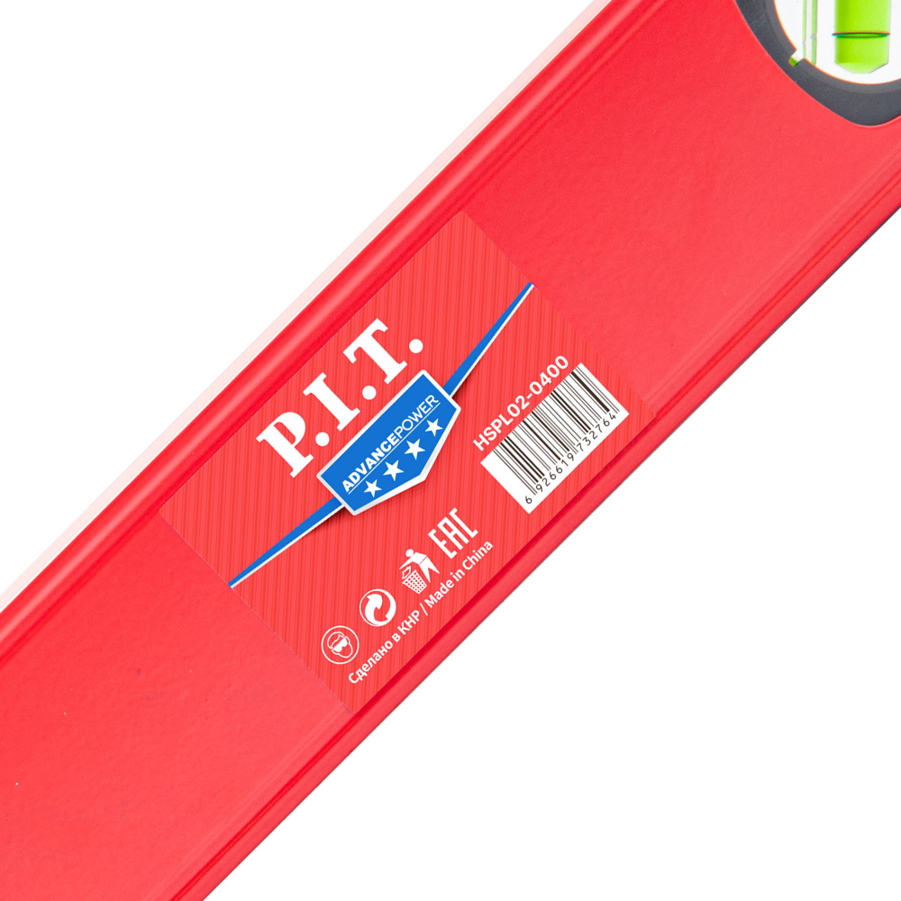 Уровень пузырьковый магнитный PIT, серия ADVANCE HSPL02-0400