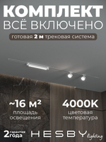 Комплект трековый Hesby Lighting Skylite No14 HSBL_kompl_S014_VI2W4K