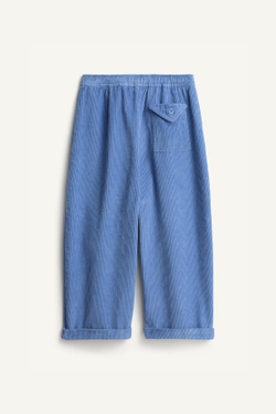 ZARA ВЕЛЬВЕТОВЫЕ БРЮКИ - LIMITED EDITION, СИНИЙ