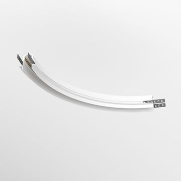 Коннектор радиусный встраиваемый под ГКЛ 12,5мм TRA044-angle.12W белый R300 Exility Maytoni