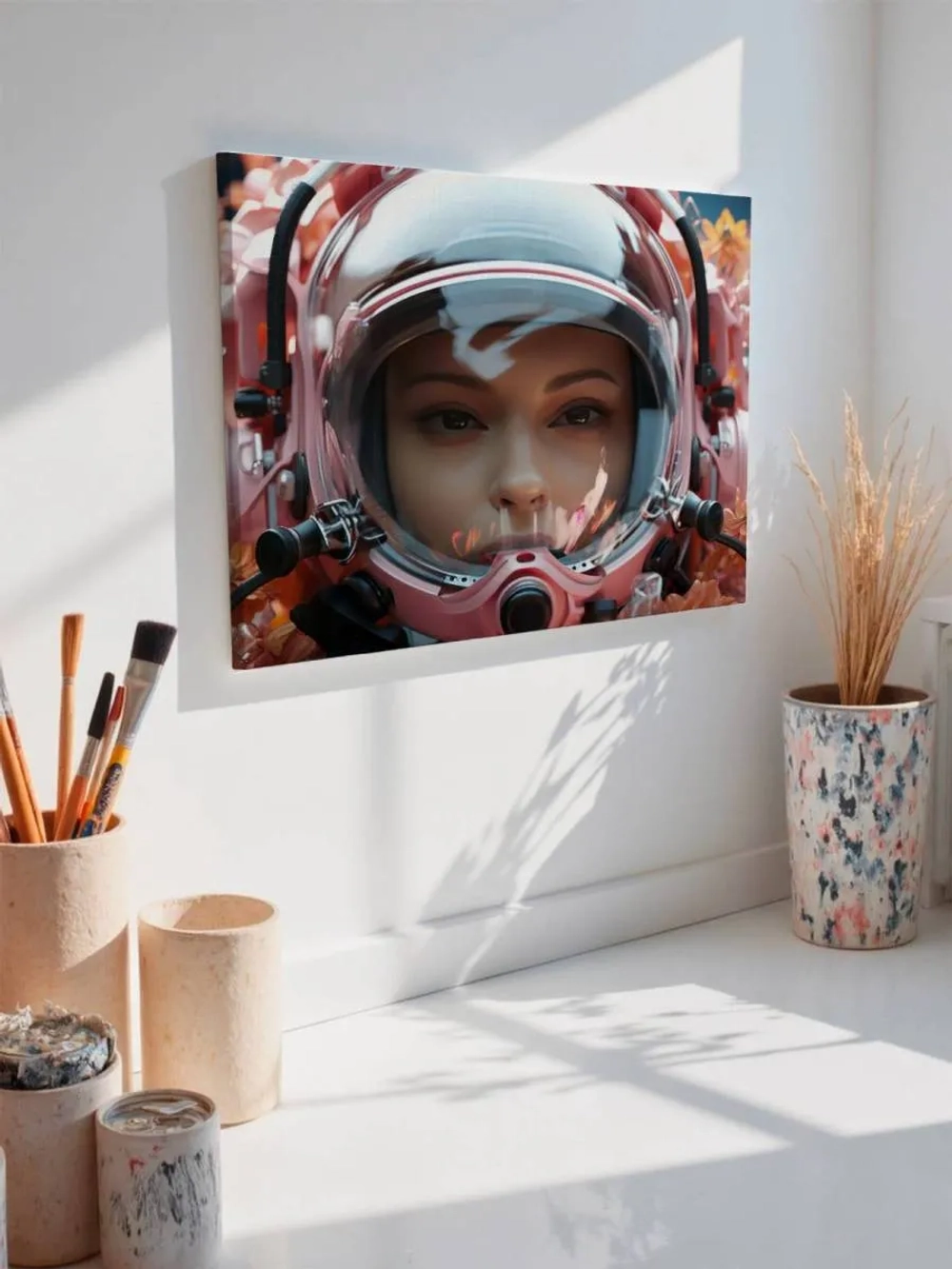 Картина на стену 40 X 50 Космонавт