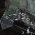 Штанга Love Mini Mystic Topaz Б/Р 1.6мм